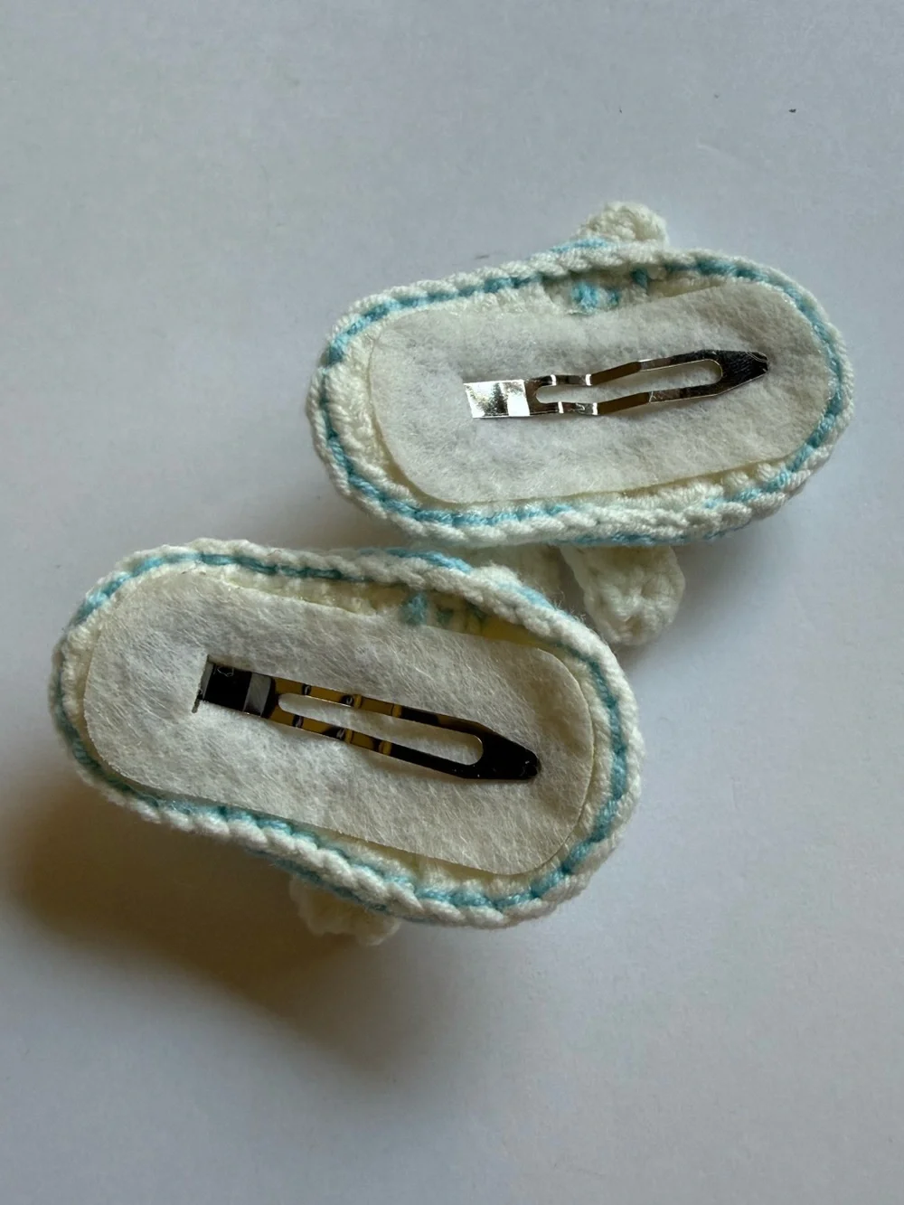 Kawaii Crochet Hairpin Set - Kids Accessories